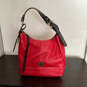 Dooney & Burke pebble leather hobo